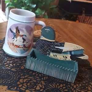 Men's mug and wood box